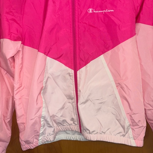 Champions Windbreaker Pink Girls Size XL - Picture 3 of 7